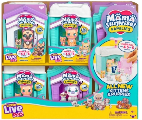 Little Live Pets - Mama Surprise Šeima Mamos Namai S2 (26710P)