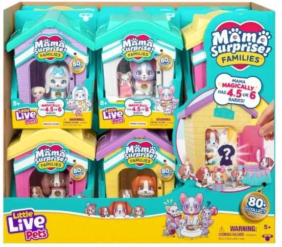 Little Live Pets „Maži gyvi augintiniai“ – „Mama siurprizų šeimos“ – „Mamos namai“ (26659)