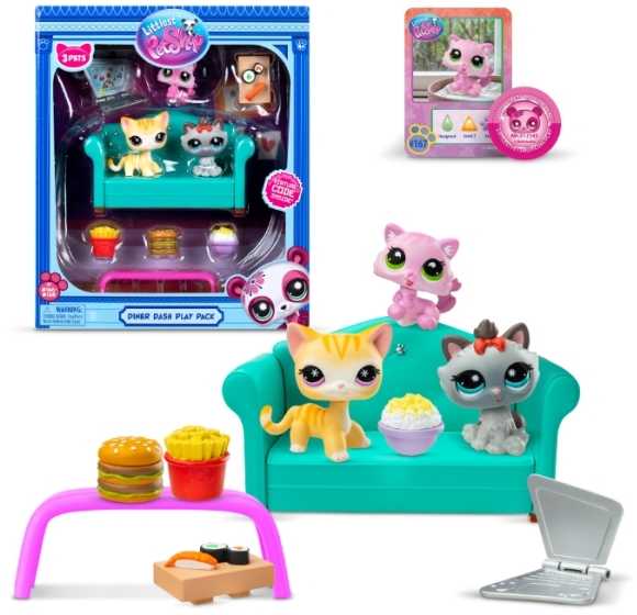 TM Toys LITTLEST PET SHOP Rinkinys „Užkandinė“