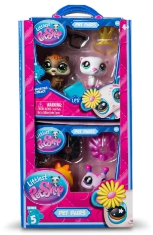 Littlest Petshop Littlest Pet Shop - Augintinių poros, asortimentas S5 (01040)