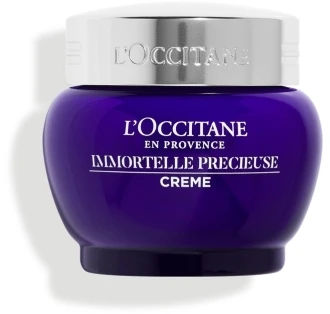 L'occitane Immortelle Precieuse Cream Šlamučių veido kremas, 50 ml