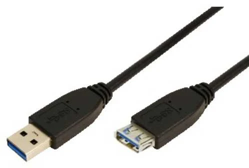 Logilink | 1m USB A - USB A 3.0 F/M | USB A | USB A