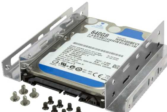 Logilink AD0009, tvirtinimo laikiklis 2,5" HDD 3,5" lizde