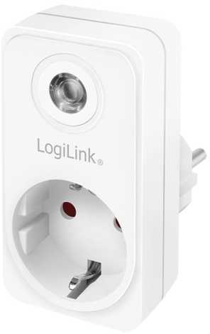 LogiLink LogiLink Steckdosenadapter mit Dämmerungssensor, 1xCEE 7/3