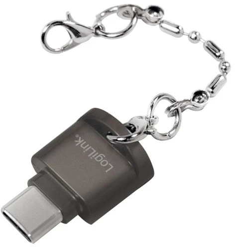 LOGILINK CR0039 LOGILINK - USB-C į Micro SD kortelių skaitytuvas kaip raktų pakabukas