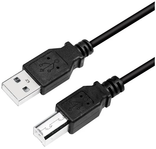 Logilink | CU0008B USB 2.0 laidas | USB-A į USB-B USB 2.0 B (kištukas)