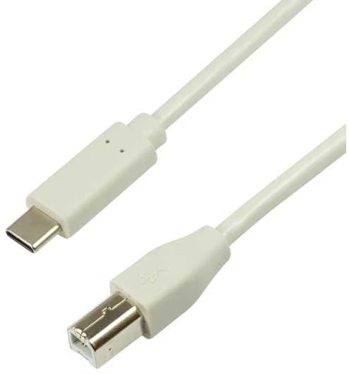 LOGILINK CU0160 LOGILINK - USB 2.0 jungties laidas, USB-C kištukinis lizdas iki USB-B kištukas, 1m