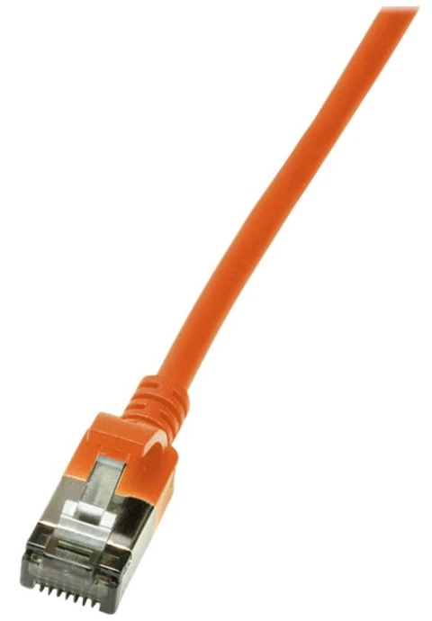 2direct LogiLink Plonas U/FTP, 0,3 m, Cat6a, U/FTP (STP), RJ-45, RJ-45, Oranžinis