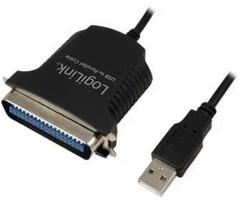 „Logilink“ USB 2.0 į lygiagretus (LPT) adapteris: IEEE1248, USB 2.0 A