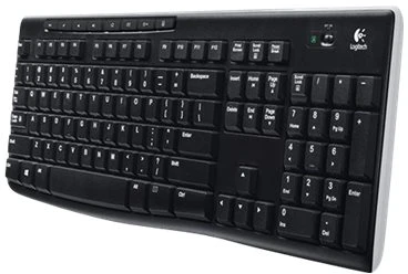 Belaidė pilno dydžio Klaviatūra Logitech K270, UK išdėstymas