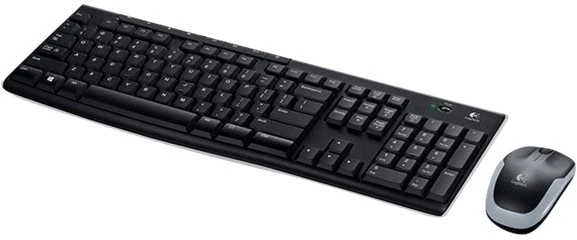 Belaidis klaviatūros ir pelės rinkinys Logitech MK270, Prancūzų išdėstymas