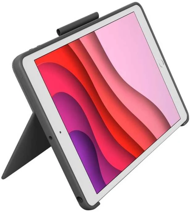 Logitech „COMBO TOUCH“ KIŠENINIS PLANŠETINIS „IPAD“ (10 KARTOS) – „OXFORD Pilkas PAN“ – NORDIC-613