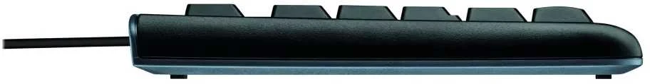 Klaviatūra Logitech Desktop MK120, su laidu, USB, Mechaninė, QWERTY, Juodas, su pele
