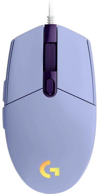 LOGITECH G102 LIGHTSYNC Pelė su laidu žaidimams - Mėlynas - USB - EER