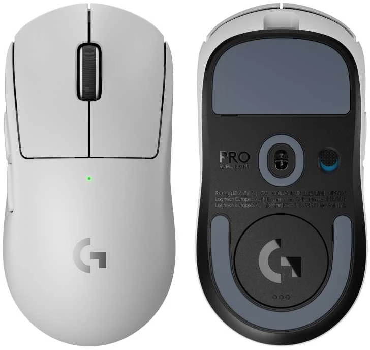 Žaidimų pelė Logitech G Pro X Superlight 2, balta (dešiniarankiams)