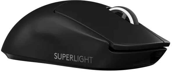 Logitech G PRO X SUPERLIGHT Belaidė pelė žaidimams, dešinei rankai, RF belaidė, 25600 DPI, 1 ms, Juodas