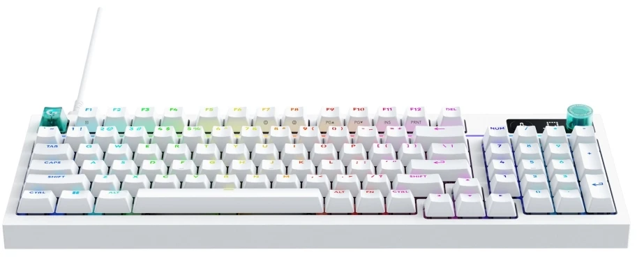 Klaviatūra LOGITECH G316 X 98, Baltas (Nordic)