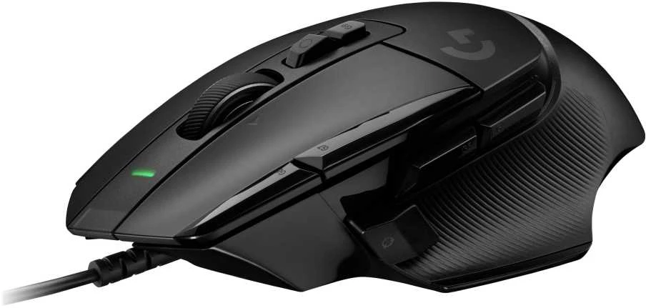 LOGITECH G502 X Pelė žaidimams - Juodas - USB + G240 Pelė kilimėlis