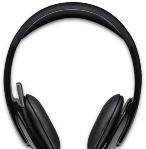 „Logitech H540“ USB kompiuterio laisvų rankų įranga, Laidinis, Biuras / skambučių centras, 20–20 000 Hz, 120 g, Ausinės su mikrofonu, Juoda