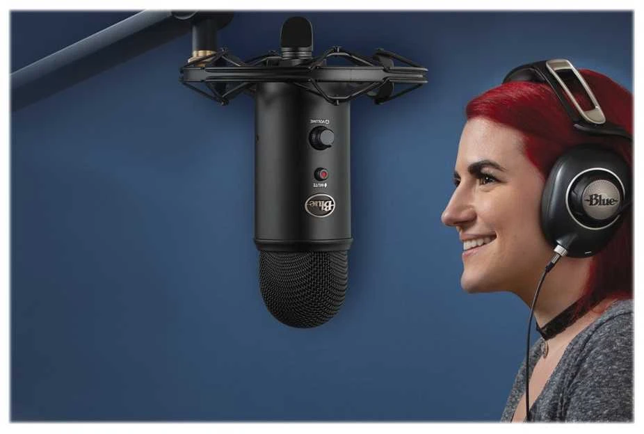 Blue Yeti Blackout Mikrofonas