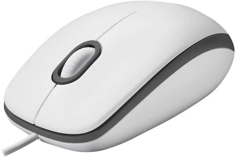 Logitech M100 Laidinė pelė USB-A 1000 DPI, Juoda