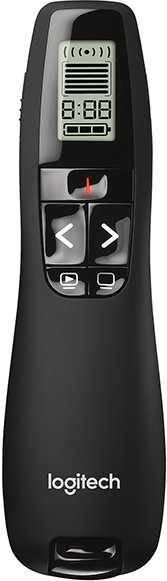 Logitech R700, RF, 30 m, Juodas, modelis - 910-003506, žema kaina ...