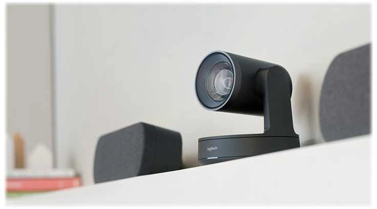 LOGITECH Web Camera RALLY - Juodas - USB - PLUGG - EMEA - DUAL SPEAKER UK/HONG KONG