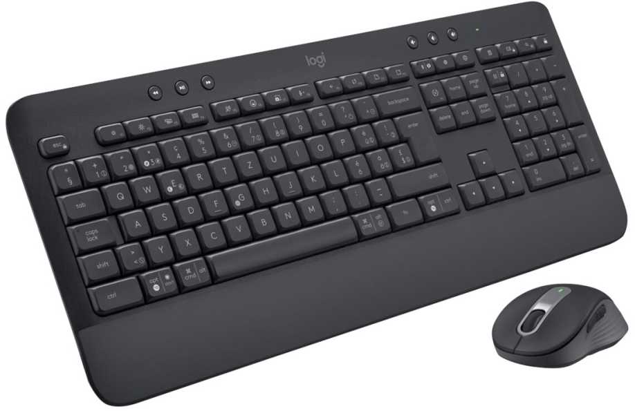 Klaviatūra LOGITECH Signature MK650 Combo verslui - OFFWHITE - (US) - INTNL