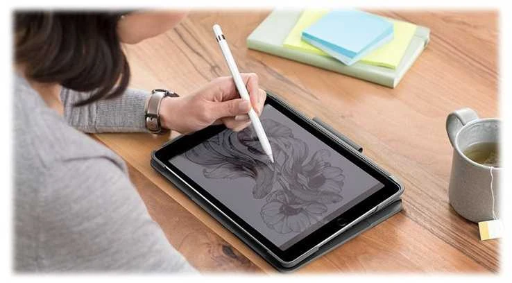 Klaviatūra LOGITECH Slim Folio, skirtas iPad (7, 8 ir 9 gen.) – BT – GRAPHITE – NORDIC