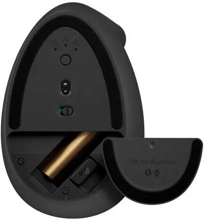 Belaidė pelė Logitech Lift, Grafito spalvos