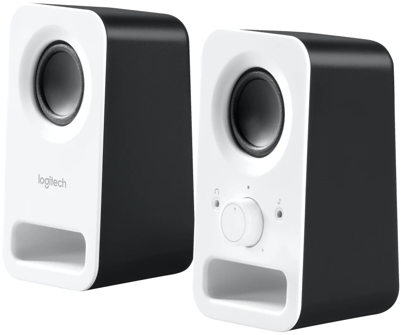 Kompiuterio kolonėlės LOGITECH Z150 2.0 garso kolonėlės, baltos