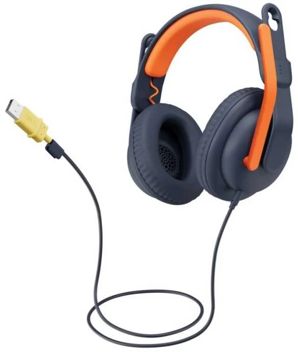 Logitech Zone Learn ausinės su USB-C laidu