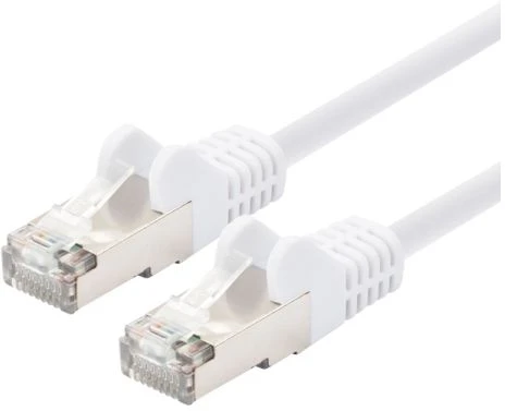 LOGON TCR55SS003W Baltas tinklo kabelis 0,3 m Cat5e SF/UTP (S-FTP)
