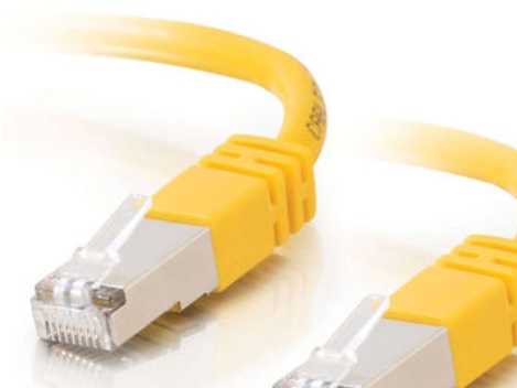 LOGON LOGON SSTP Cat6a kabelis sieciowy Geltonas 3 m