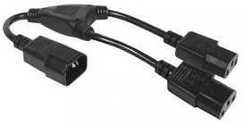Kabelis zasilający LOGON POWER CABLE 0.3 M