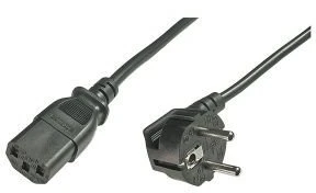 Kabelis zasilający LOGON POWER CABLE 0.5M - C13-CEE7/5