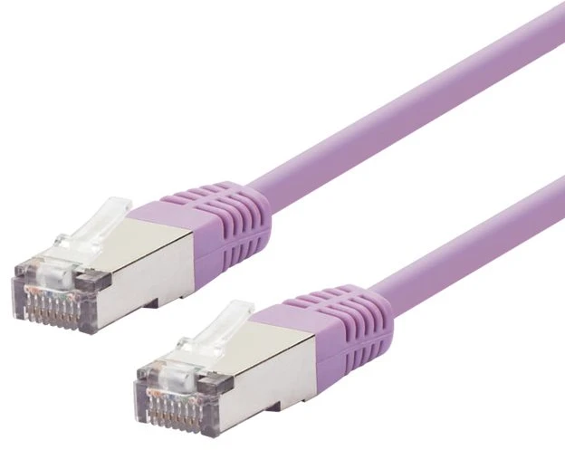 LOGON LOGON TCR55SS150V tinklo kabelis Violetinis 15 m Cat5e SF/UTP (S-FTP)