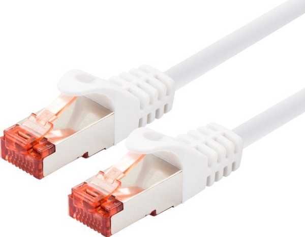 LOGON LOGON TCR66SS050WH Baltas tinklo kabelis 5 m Cat6 SF/UTP (S-FTP)