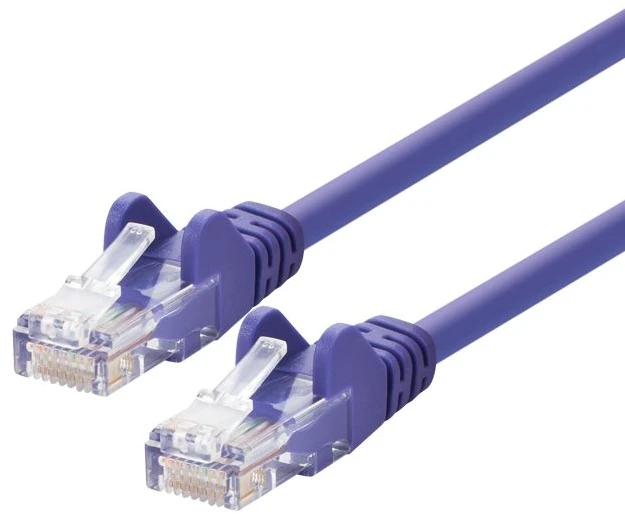 LOGON LOGON TCU55U075P Violetinis tinklo kabelis 7.5 m Cat5e U/UTP (UTP)