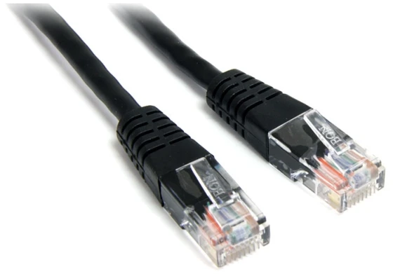 LOGON LOGON UTP Cat.5e tinklo kabelis Juodas 5 m Cat5e