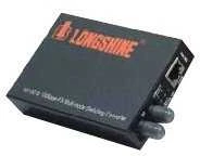 Šakotuvas Longshine 10/100TX – 100FX MultiMode ST šviesolaidinis keitiklis (LCS-C842MT)