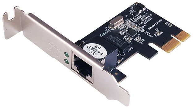 Korta skirta prijungimui prie tinklo Longshine Longshine NEK PCIe x1 1GBit RJ-45 retail