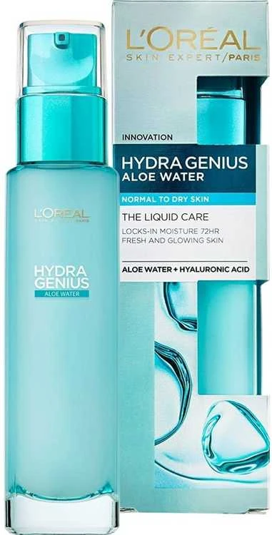 L'Oréal Paris Hydra Genius The Liquid Care veido gelis moterims, 70 ml