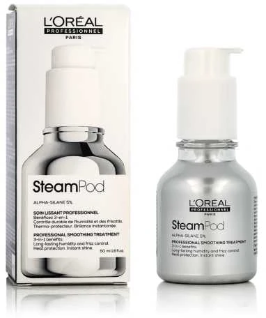 L'Oreal Professionnel SteamPod plaukų serumas glotninimui, 50 ml