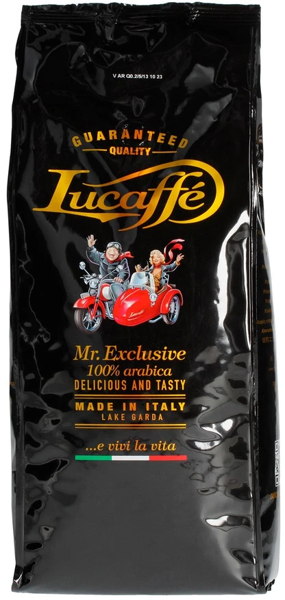 Lucaffe Mister Exclusive kavos pupelės 1kg