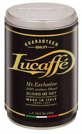 Lucaffe - Mister Exclusive - kavos pupelių skardinė