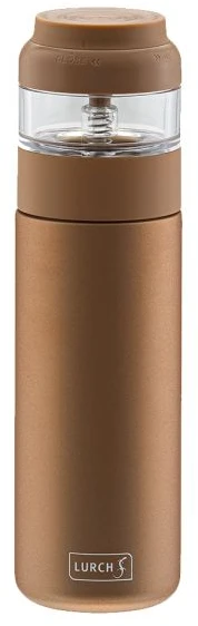 Lurch Puodelis Lurch termoso su įdėklu arbatai, plieno, 0,4 l, rudas