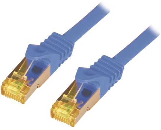 M-Cab Mcab Patchcord, Cat7, S-FTP, PIMF, LSZH, 7,5 m, mėlyna (3789)