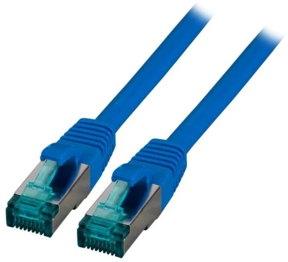 EFB EFB RJ45 Patchkabel S/FTP, Cat.6A, LSZH, 3m, mėlyna