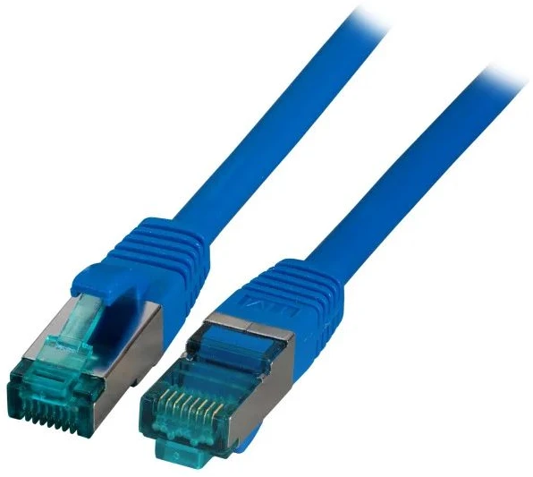 EFB EFB RJ45 Patchkabel S/FTP, Cat.6A, LSZH, 10m, mėlyna